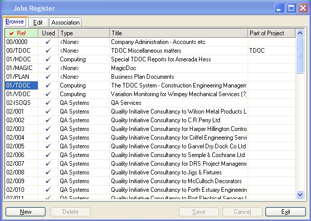Browse of Jobs