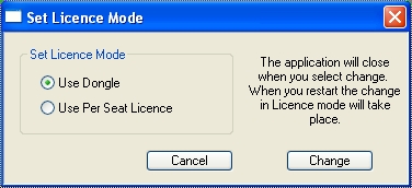 Change Licence Type