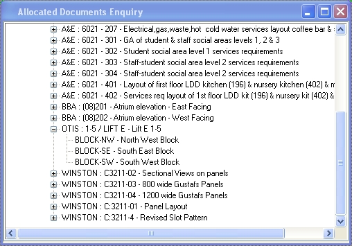 Allocated Documents