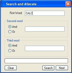 Enter Alternative Words